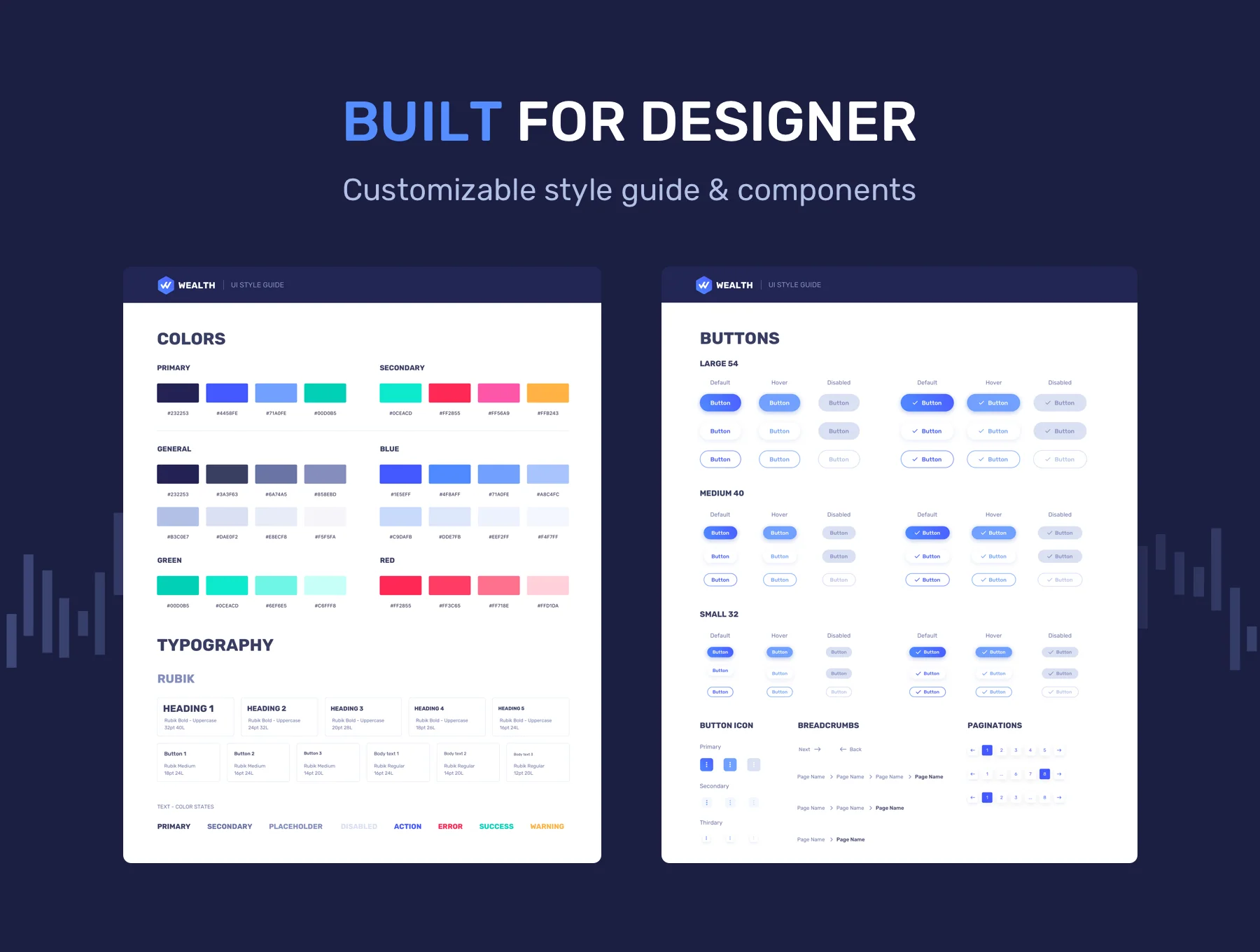 Wealth - Financial Web UI Kit 5