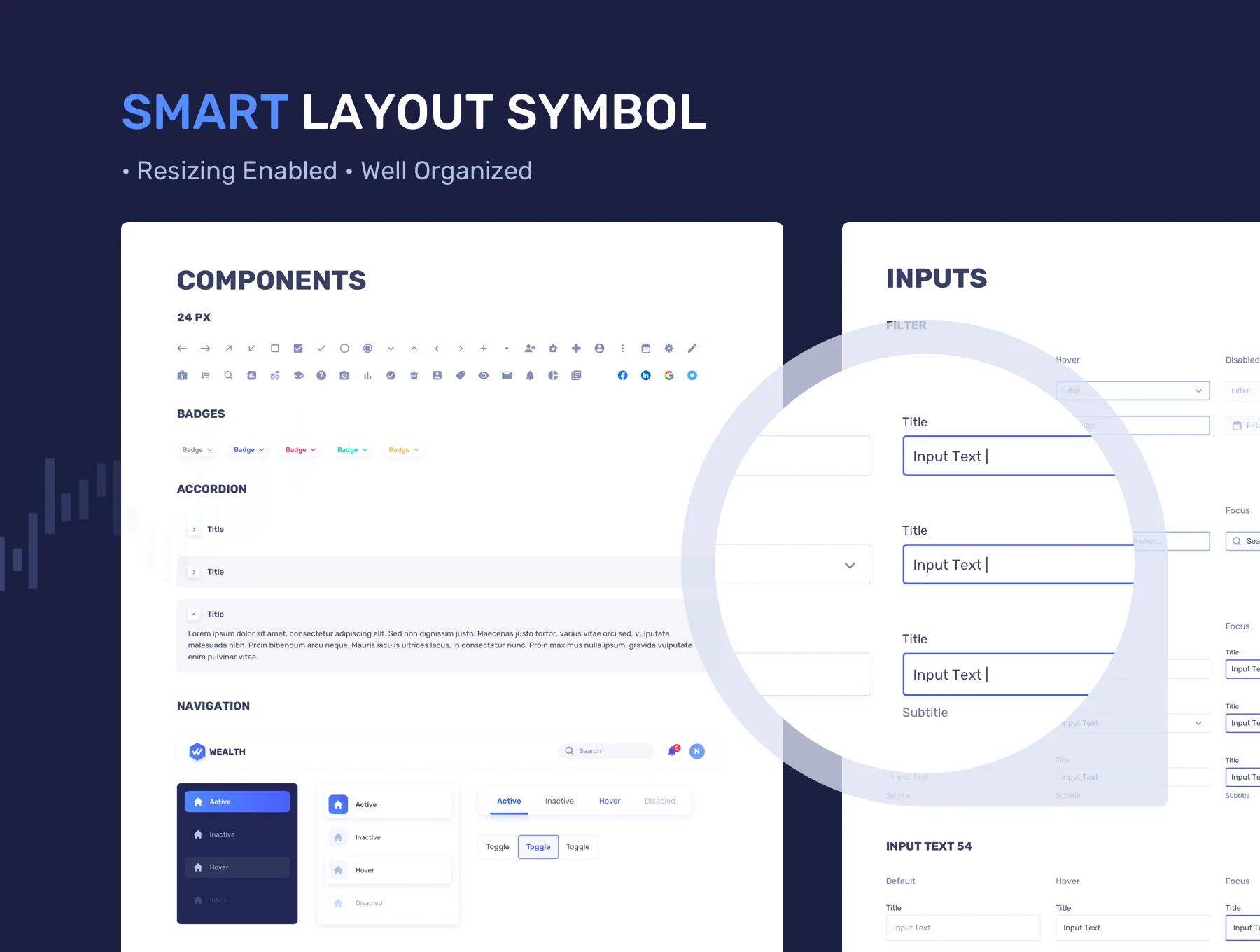 Wealth - Financial Web UI Kit 6