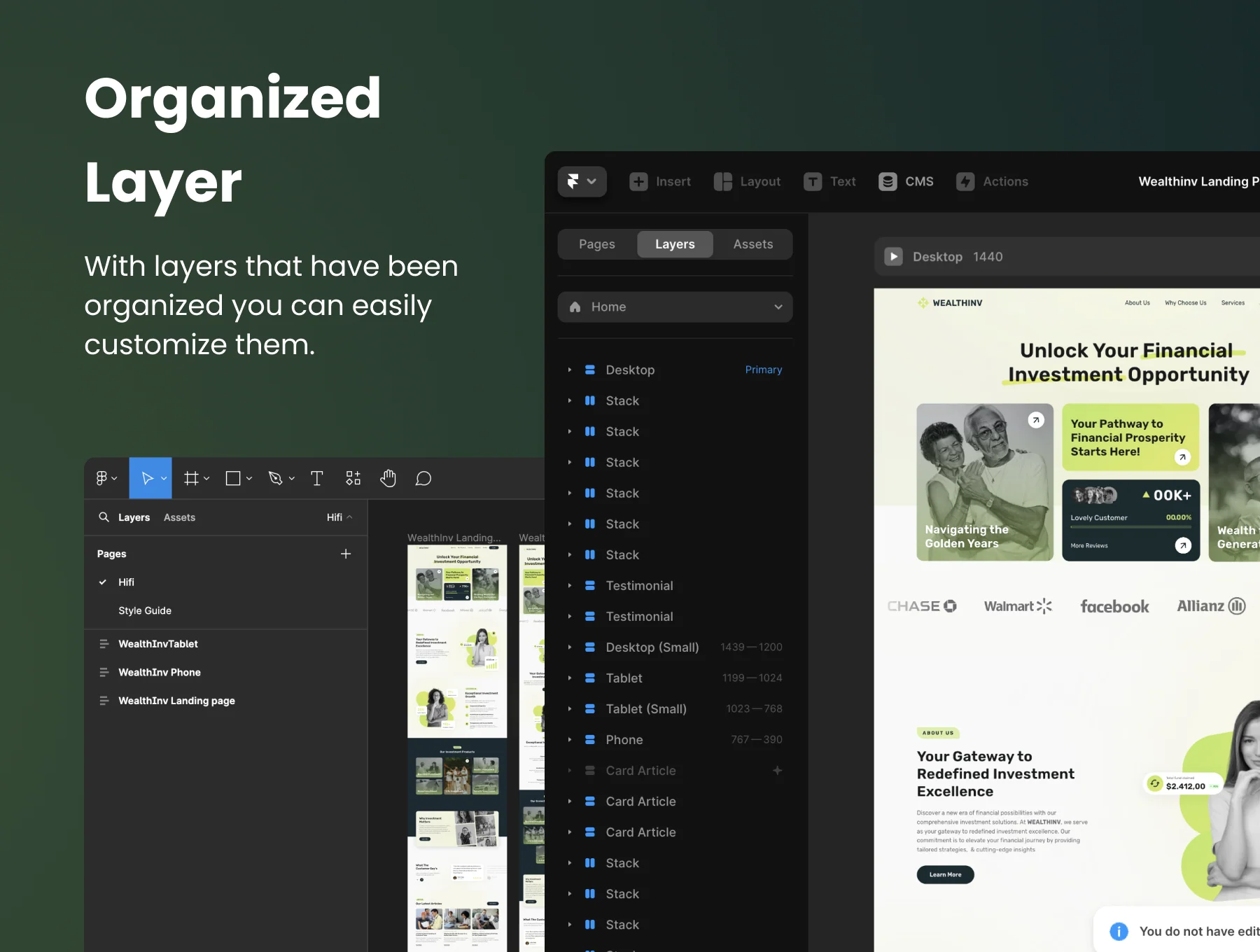 WealthInv - Investment Landing Page Template 5