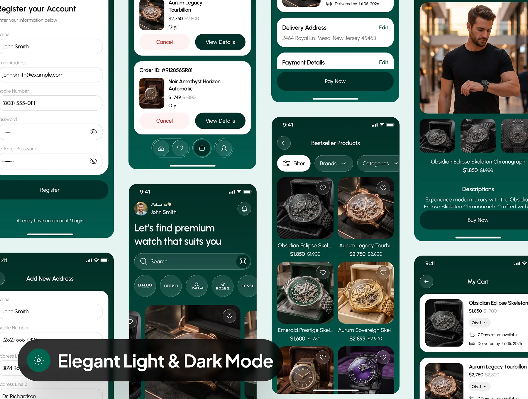 weaor - Watch Shop Ecommerce App UI Kit 7
