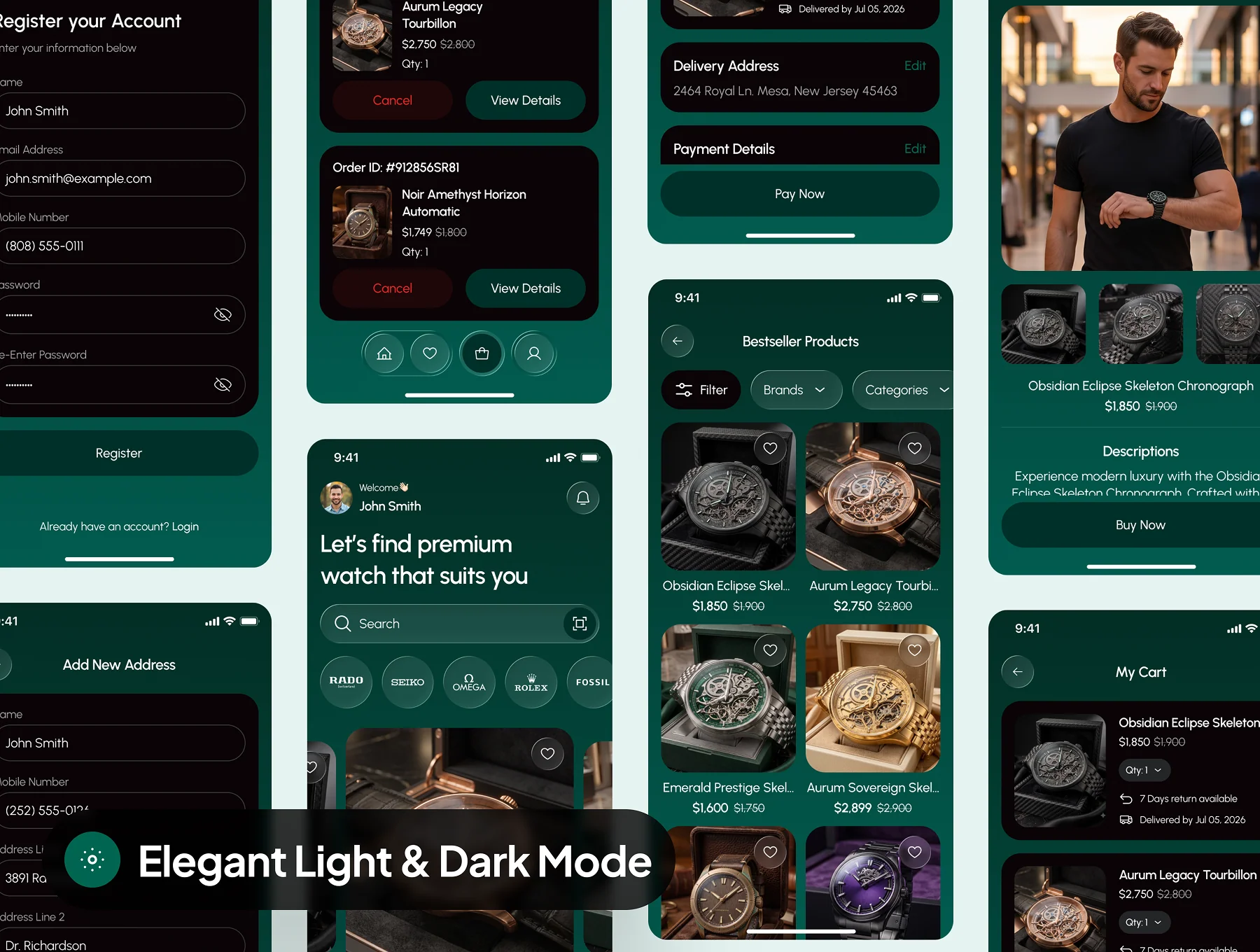 weaor - Watch Shop Ecommerce App UI Kit 8