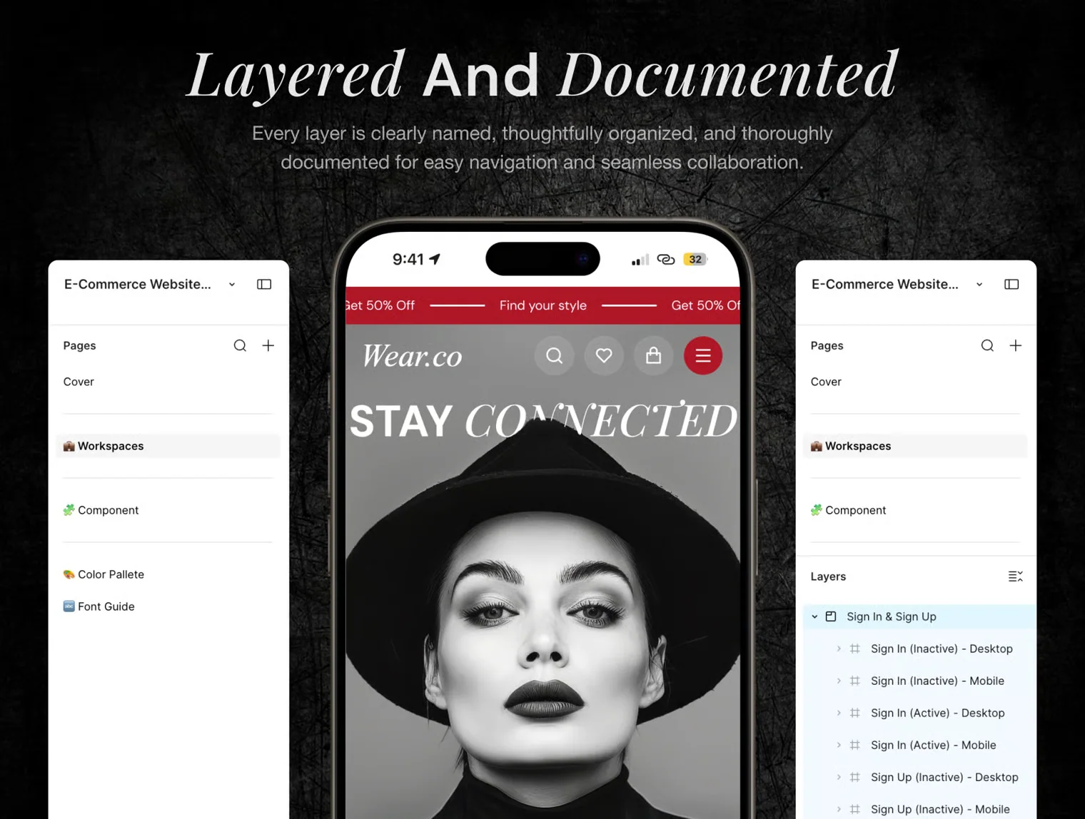 Wear.co - E-Commerce Website UI Kit 5