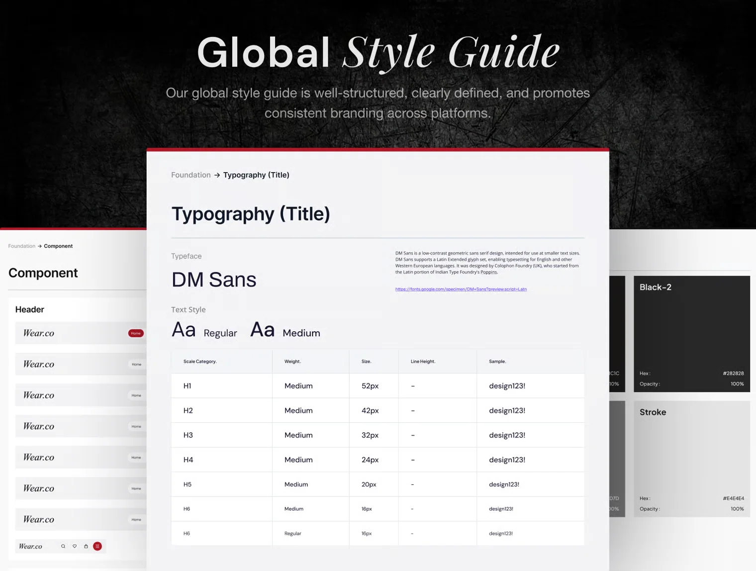 Wear.co - E-Commerce Website UI Kit 6