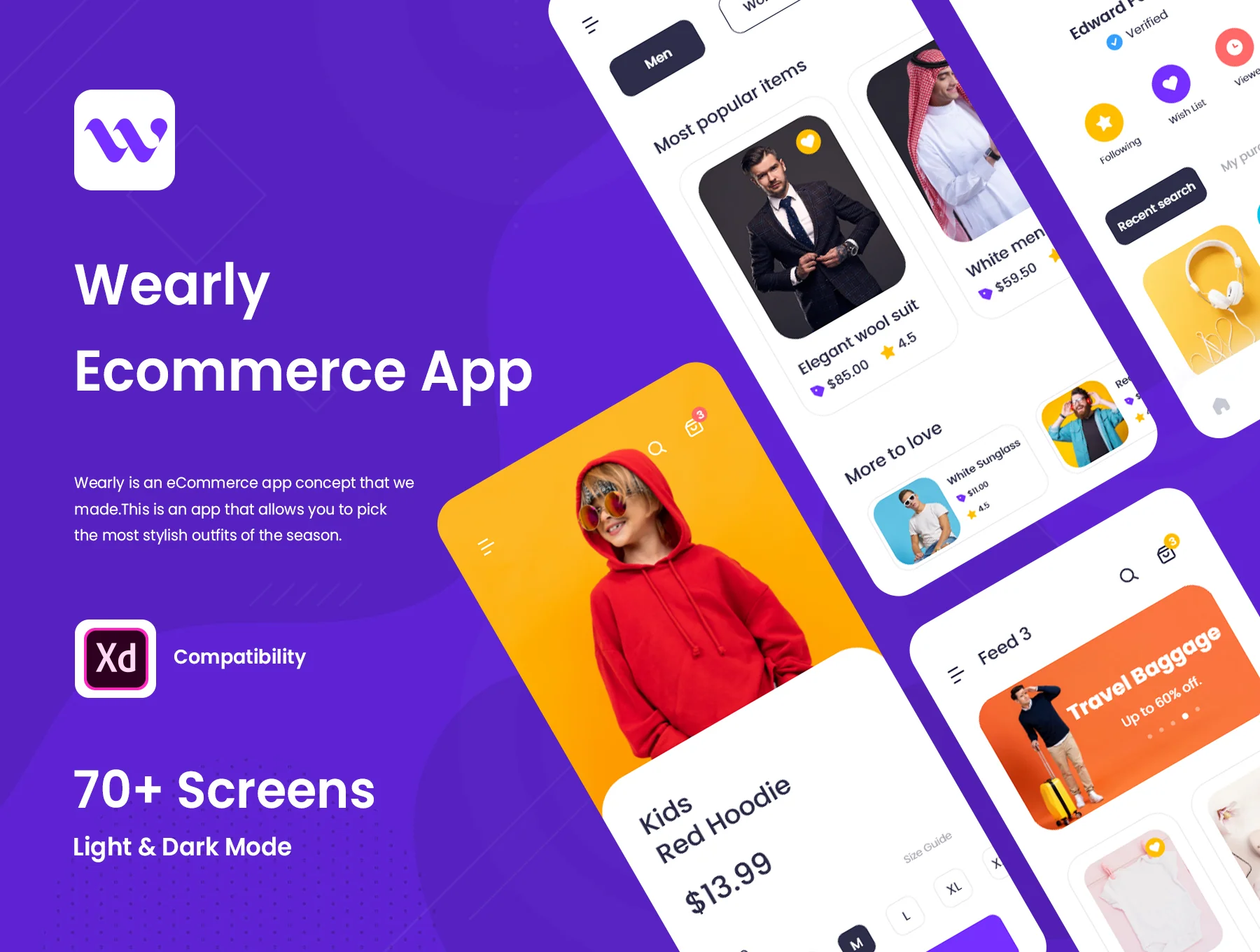 Wearly eCommerce App Ui Kit
