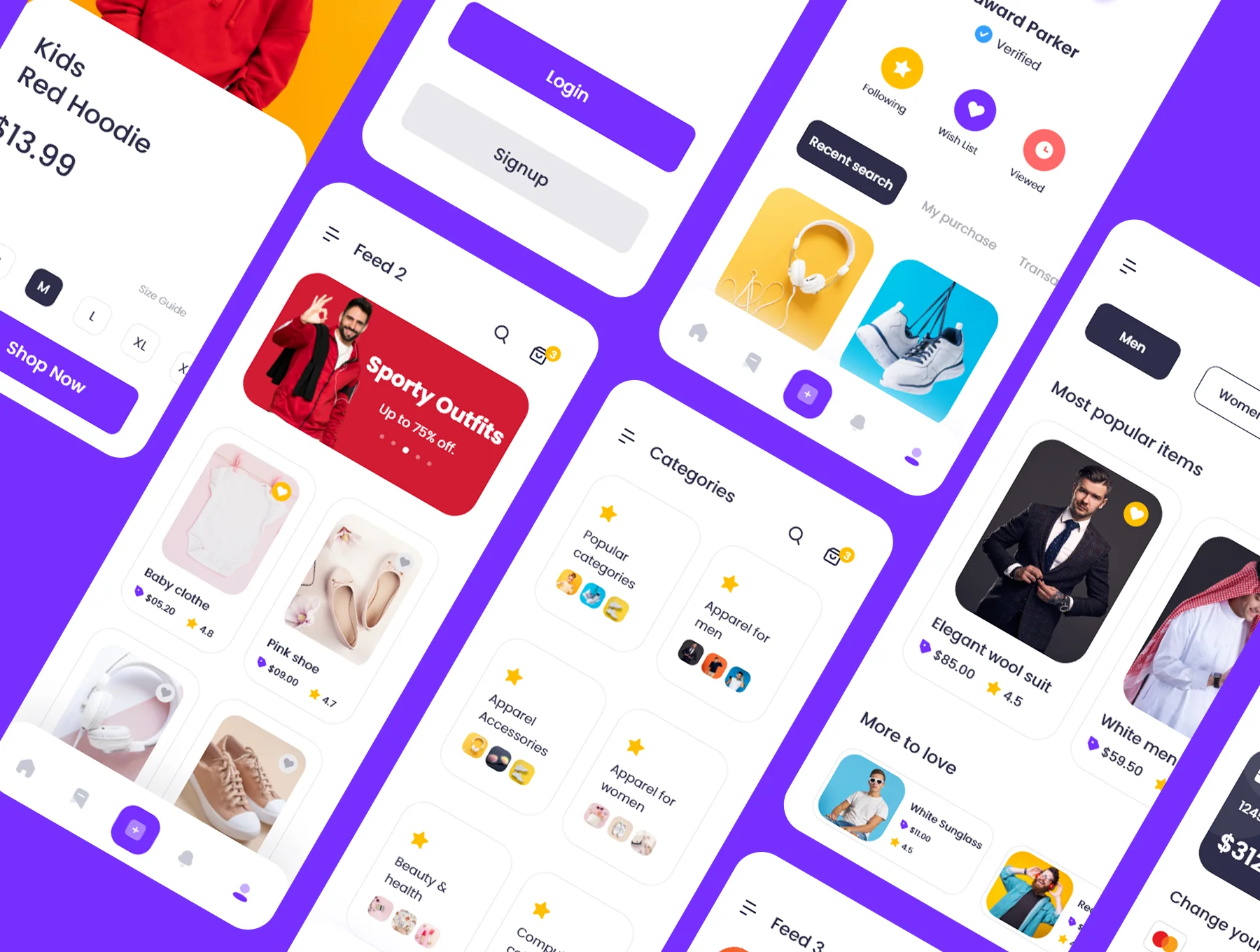 Wearly eCommerce App Ui Kit 4