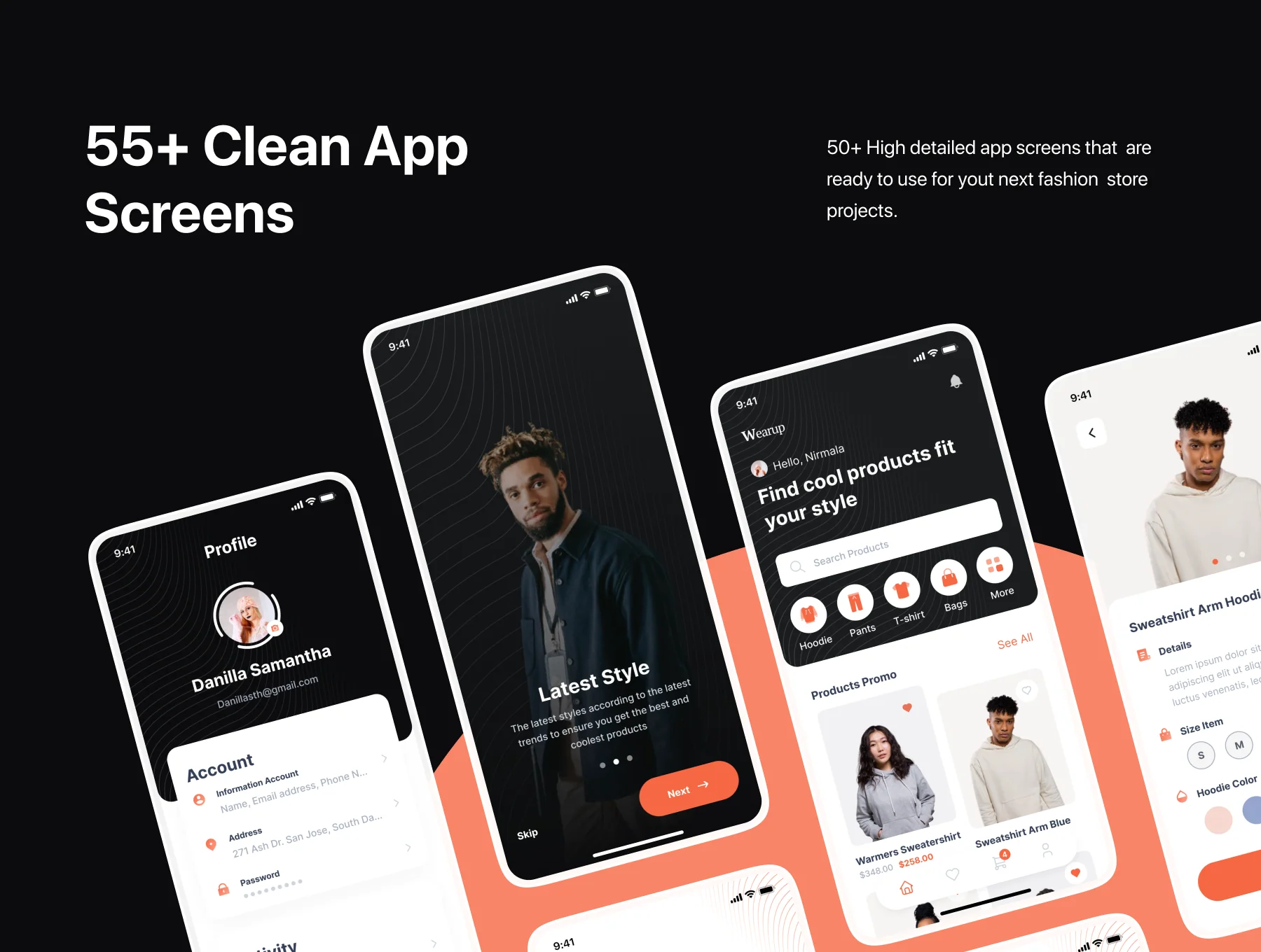 Wearup - eCommerce App Ui Kit 4