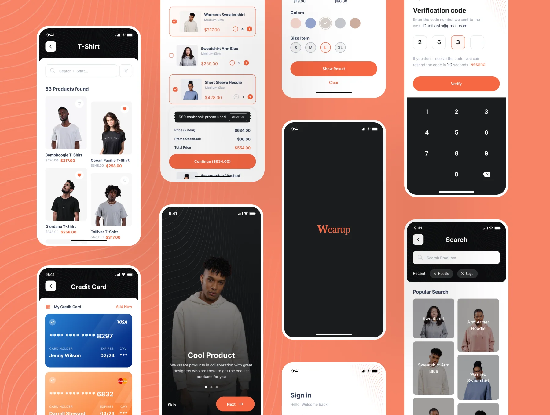 Wearup - eCommerce App Ui Kit 5