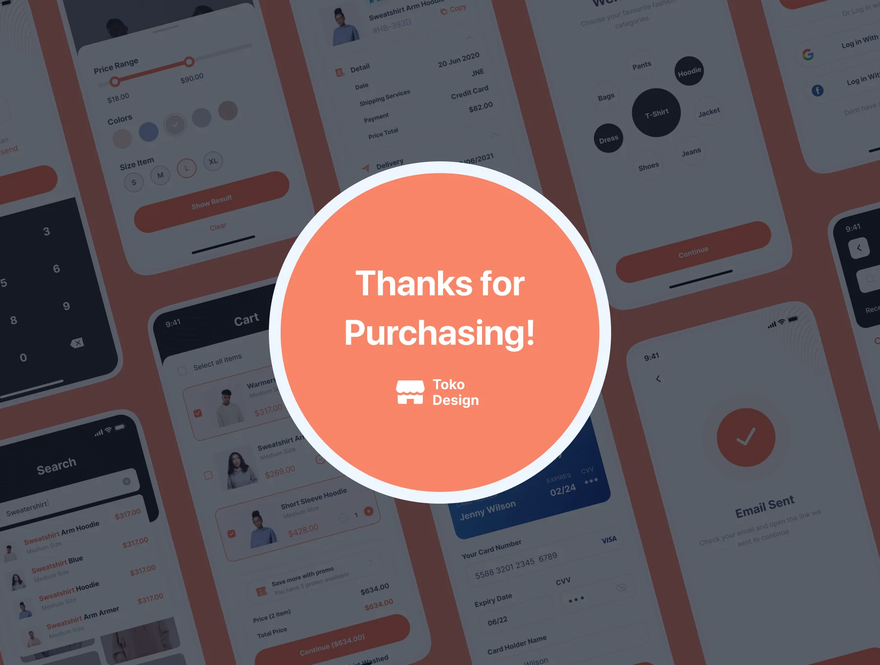 Wearup - eCommerce App Ui Kit 6