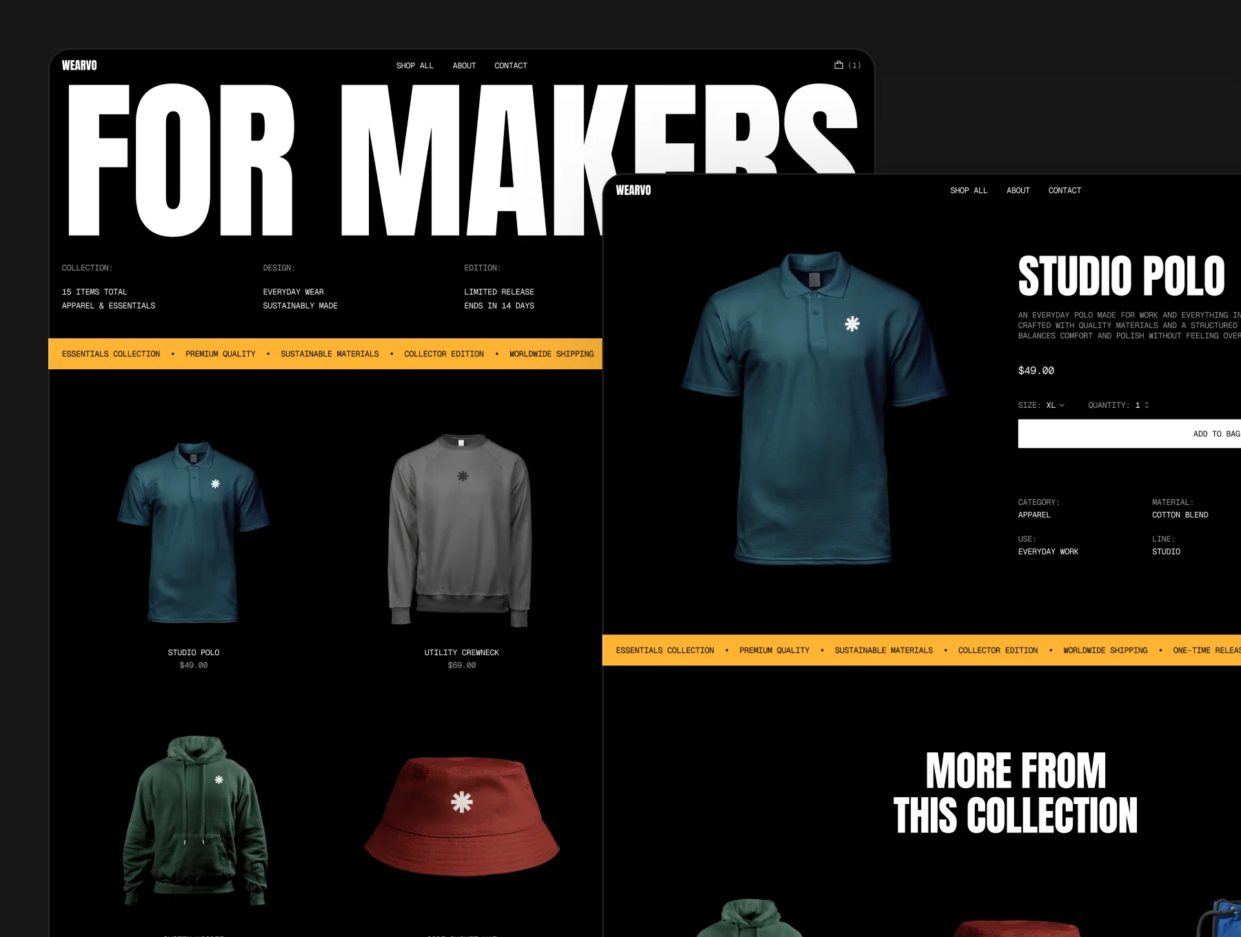 Wearvo – Merch Store 2