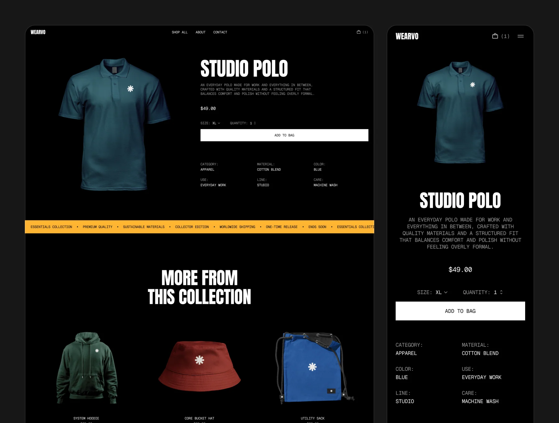 Wearvo – Merch Store 4