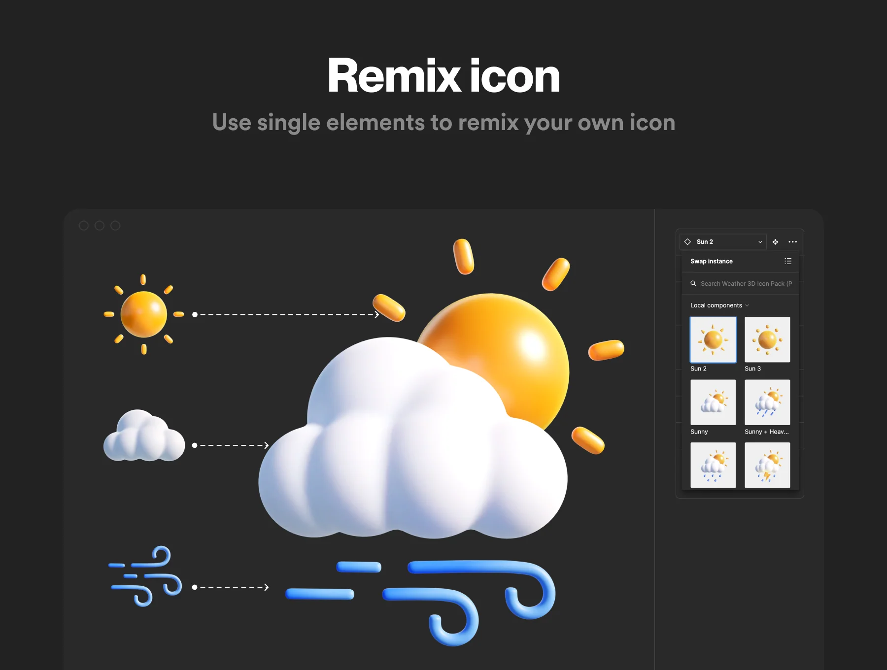 Weather 3D Icon Pack 5