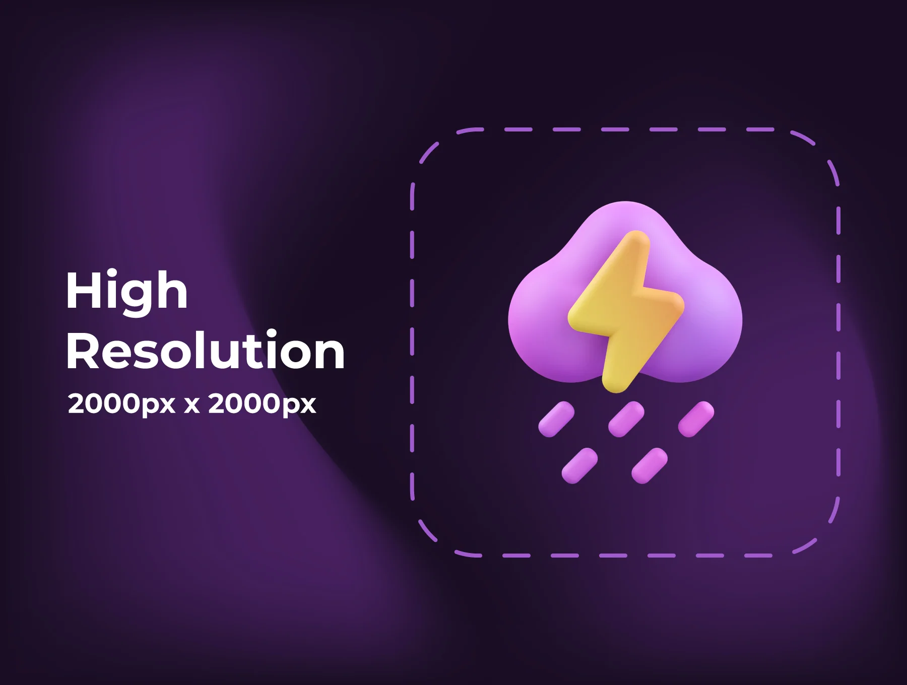 Weather 3D Icon 2