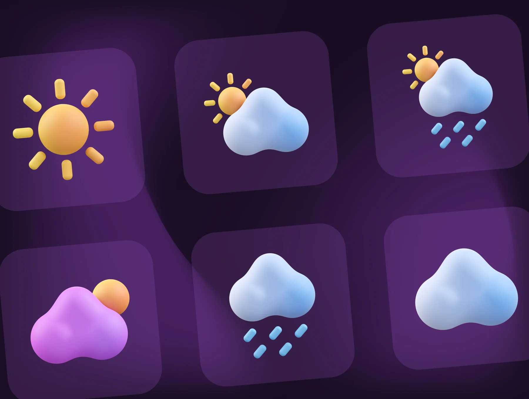 Weather 3D Icon 3