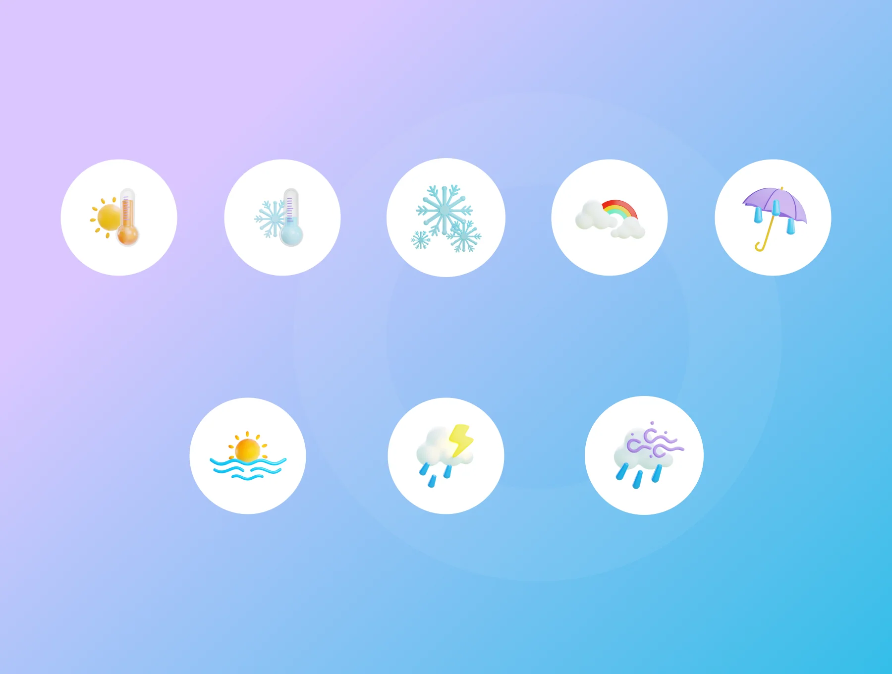 Weather 3D Illustration 5