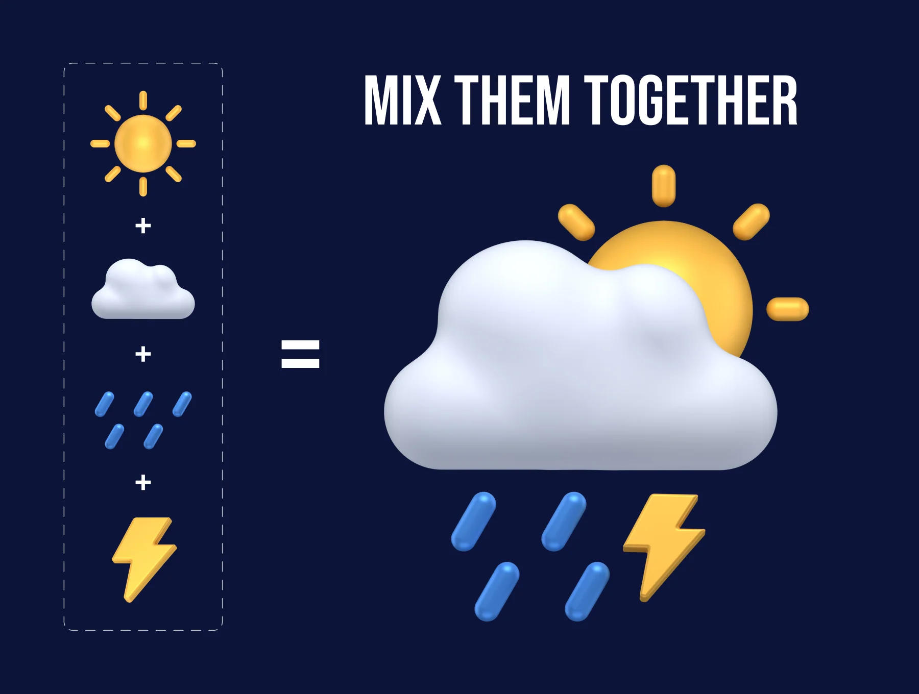 Weather 3D Pack 4