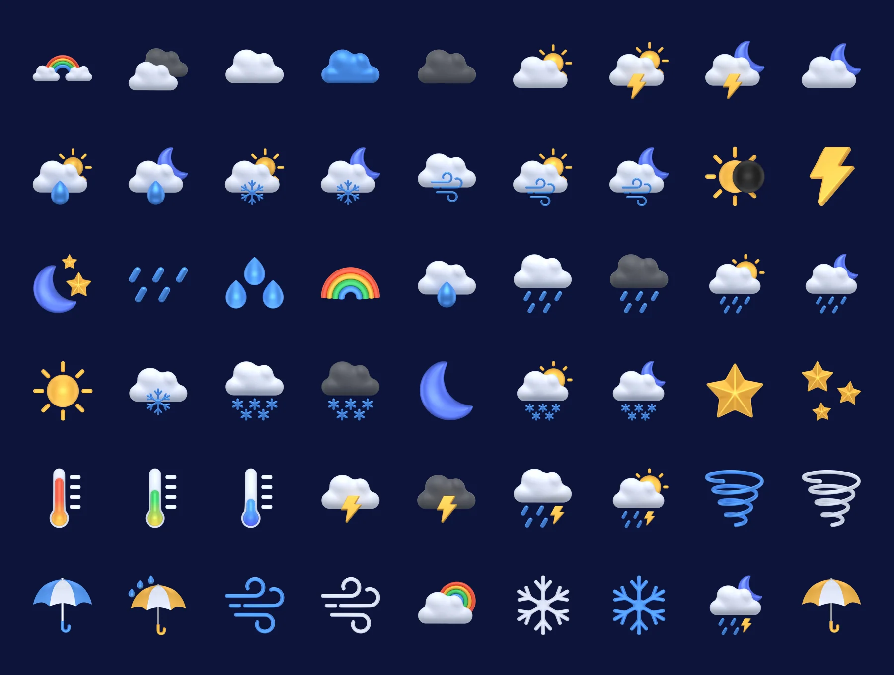 Weather 3D Pack 6
