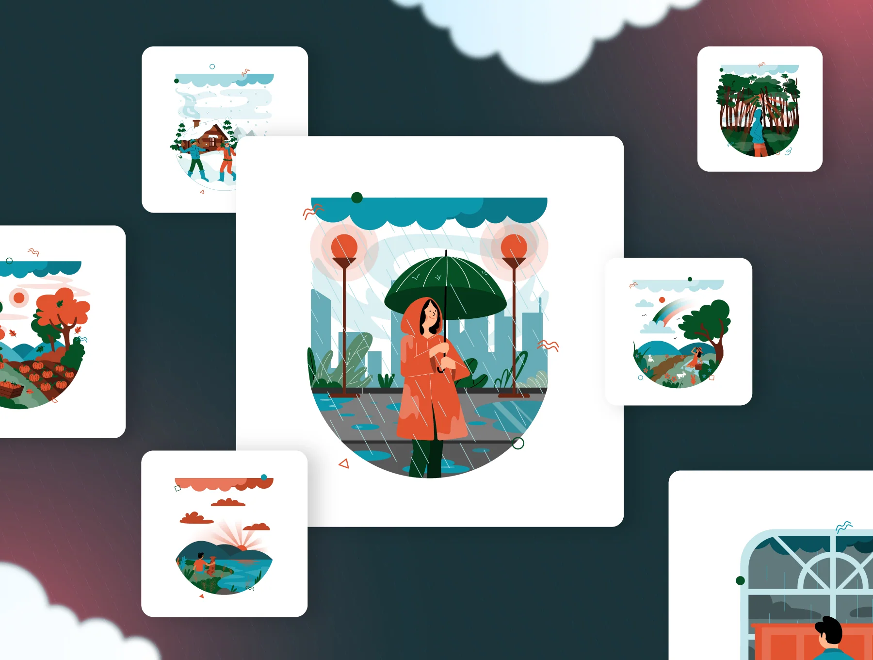 Weather Illustration Pack 4