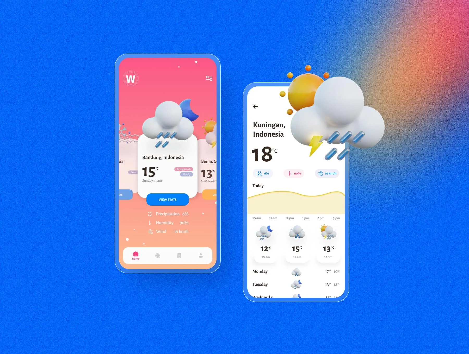 Weatheryx - Weather Forecasts 3D Icons Pack 5