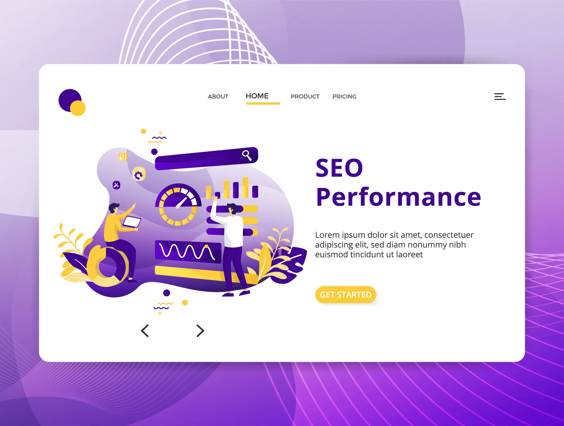 Search Engine Optimization set Illustration 4