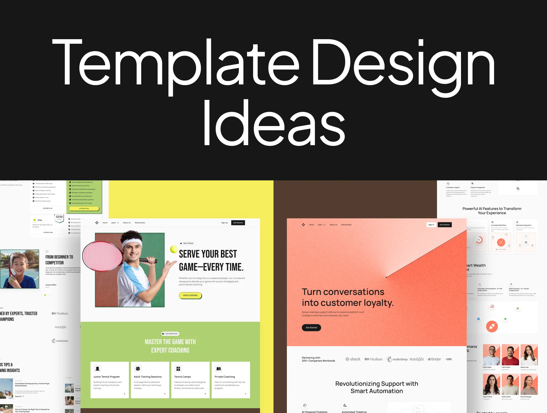 Web Page Section Components 4
