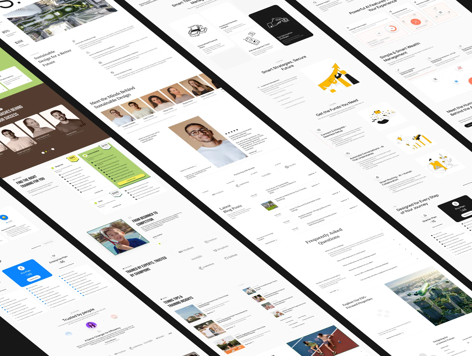 Web Page Section Components 6