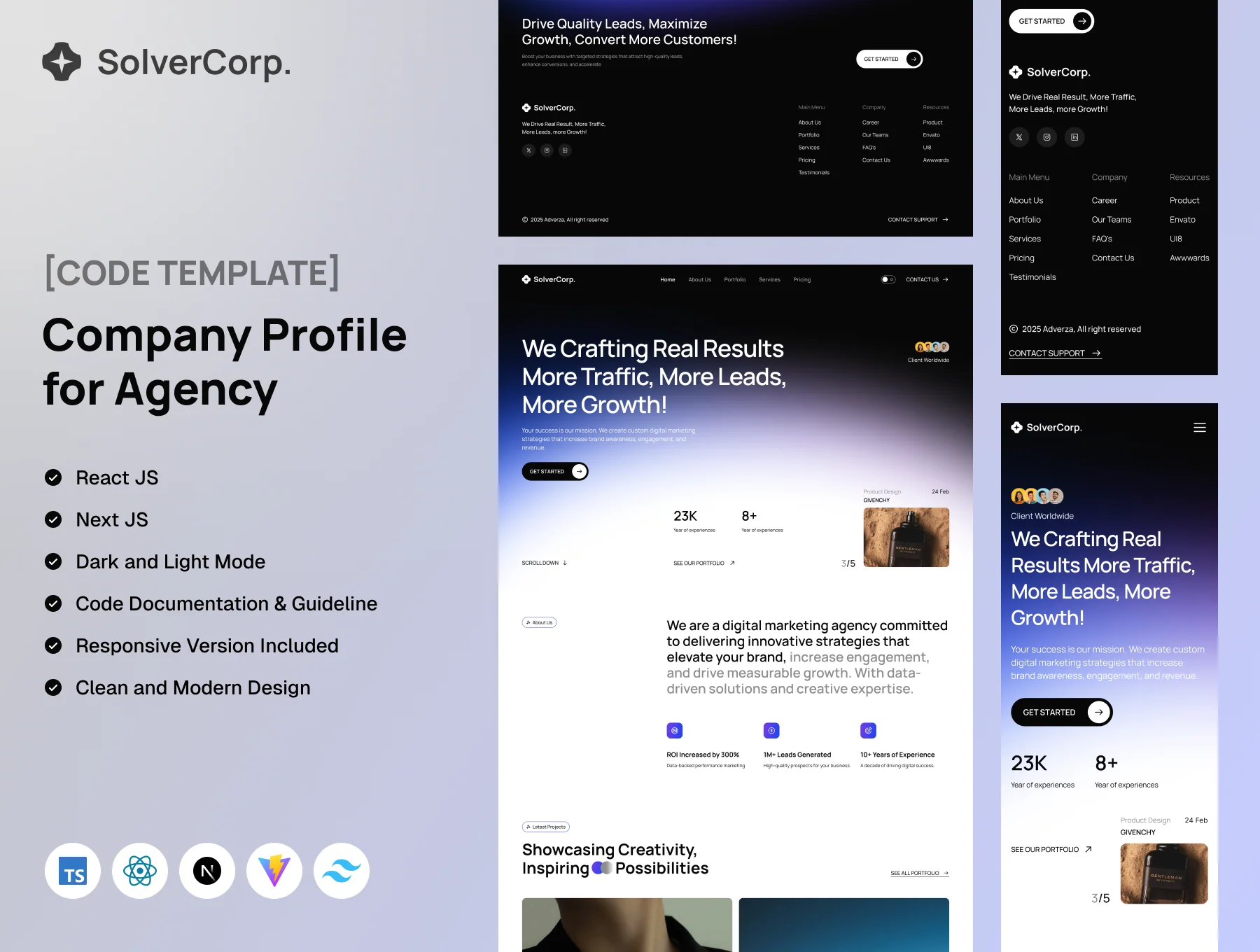 Web Template | Website for Agency