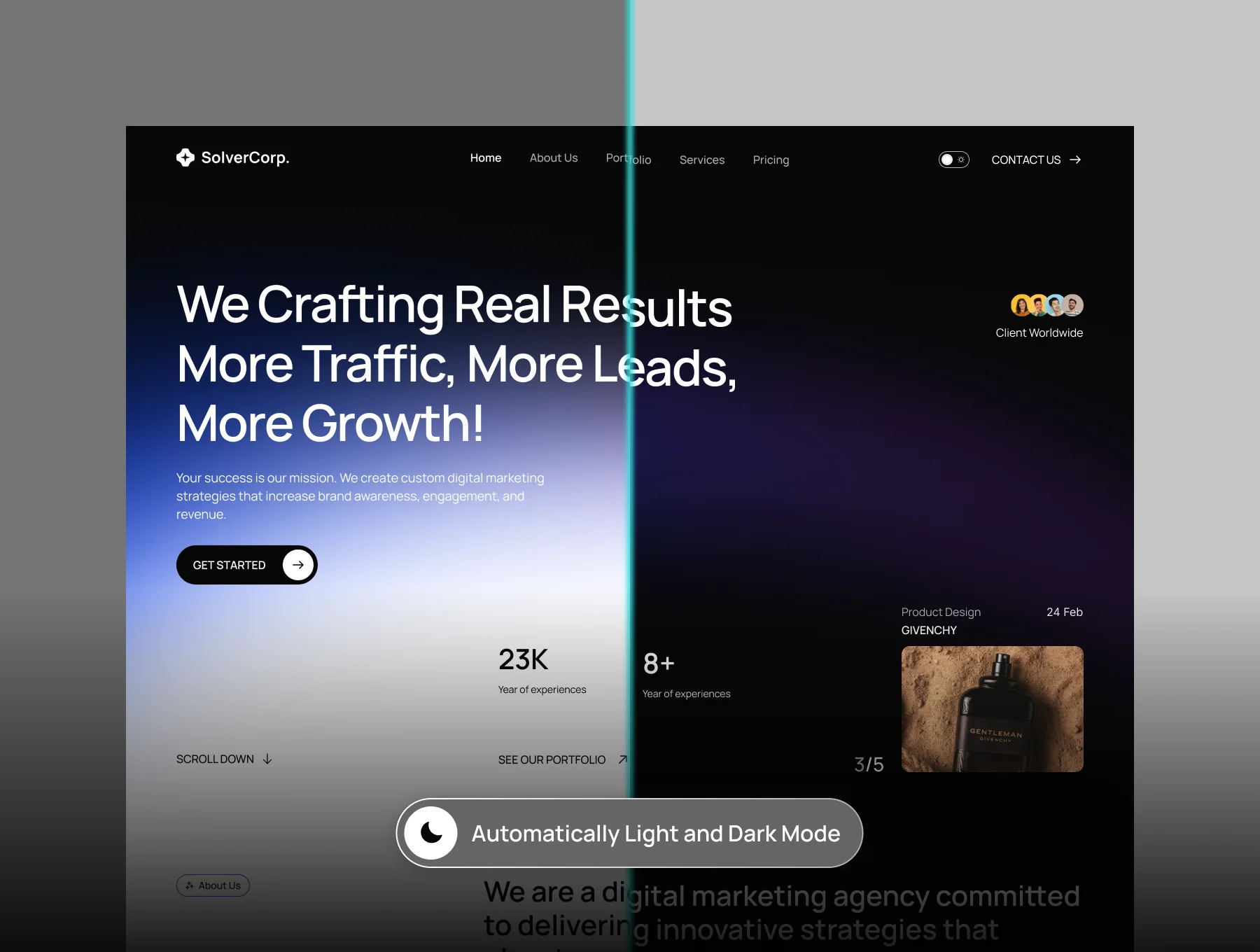 Web Template | Website for Agency 3