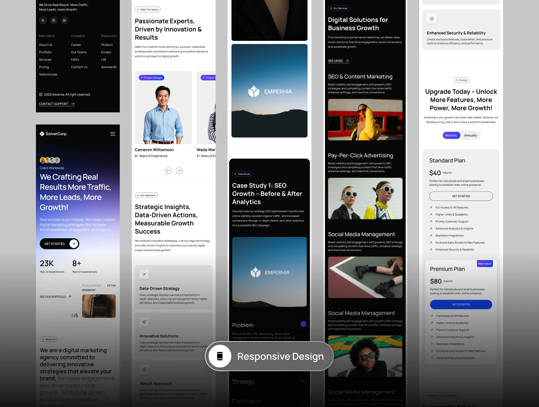 Web Template | Website for Agency 7