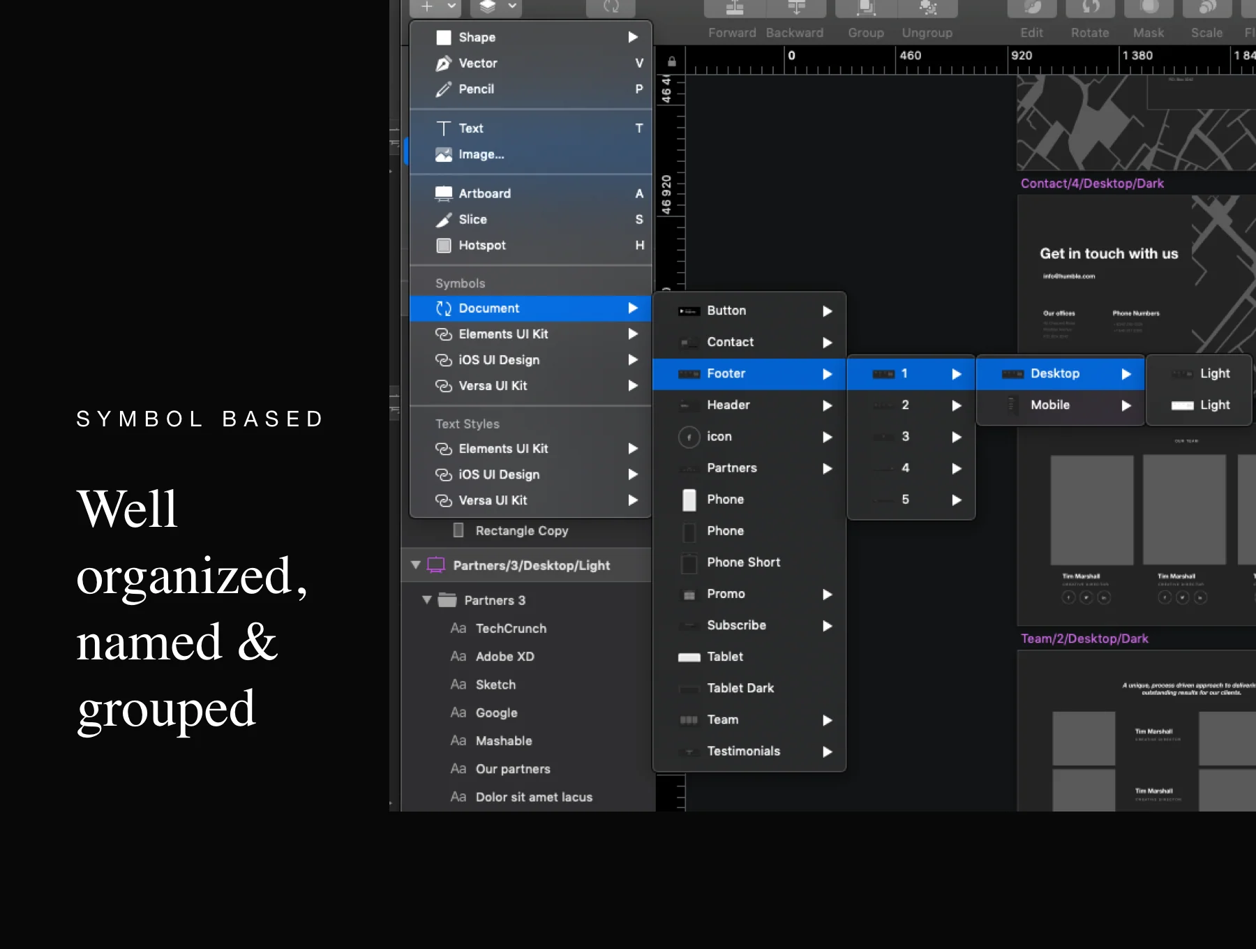 Web Wireframe Kit for Corporate site 3
