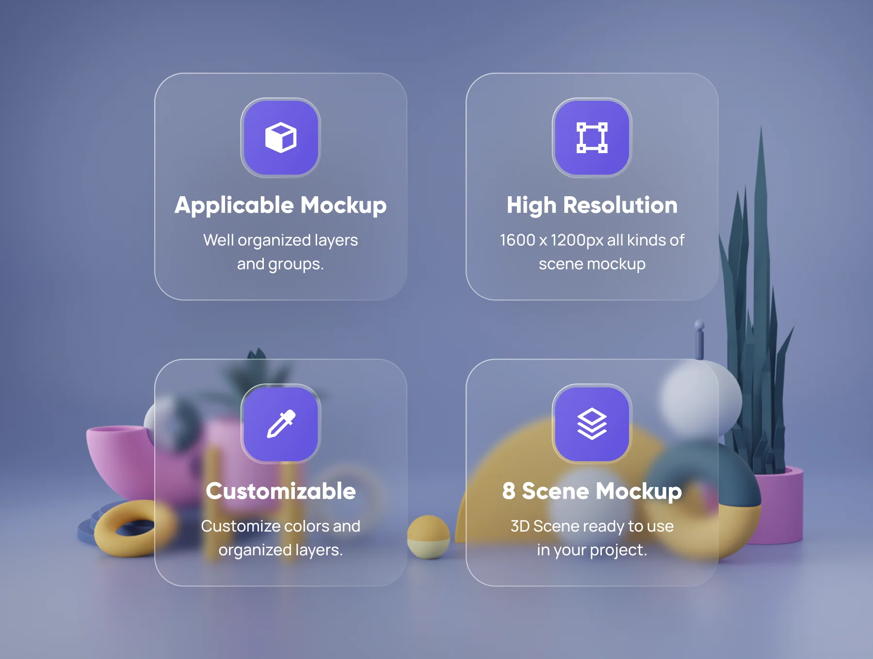 Webby - 3D Phone Scene Mockups 2