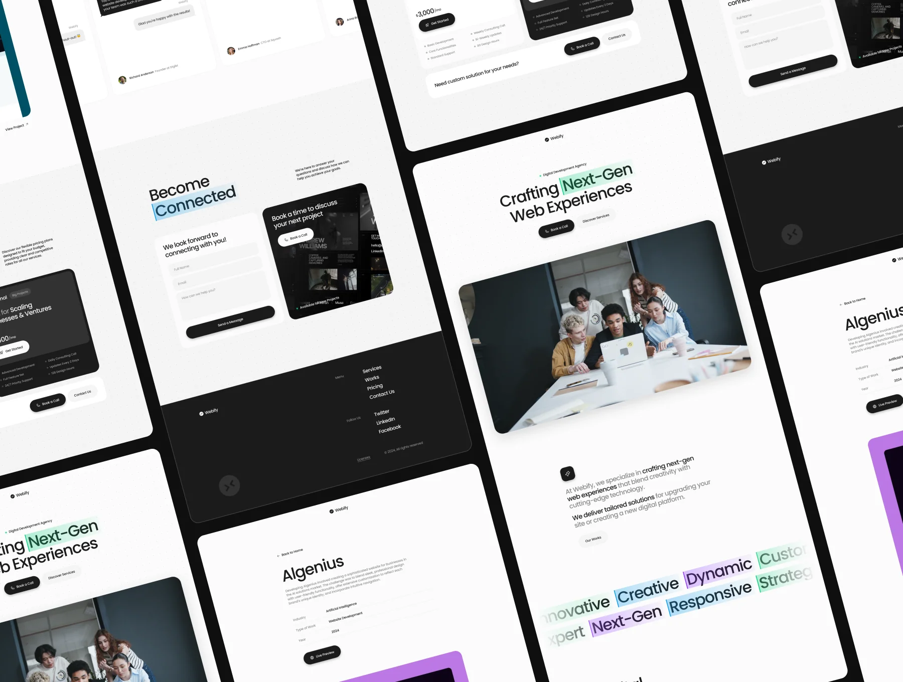 Webify — Development Agency Website 5