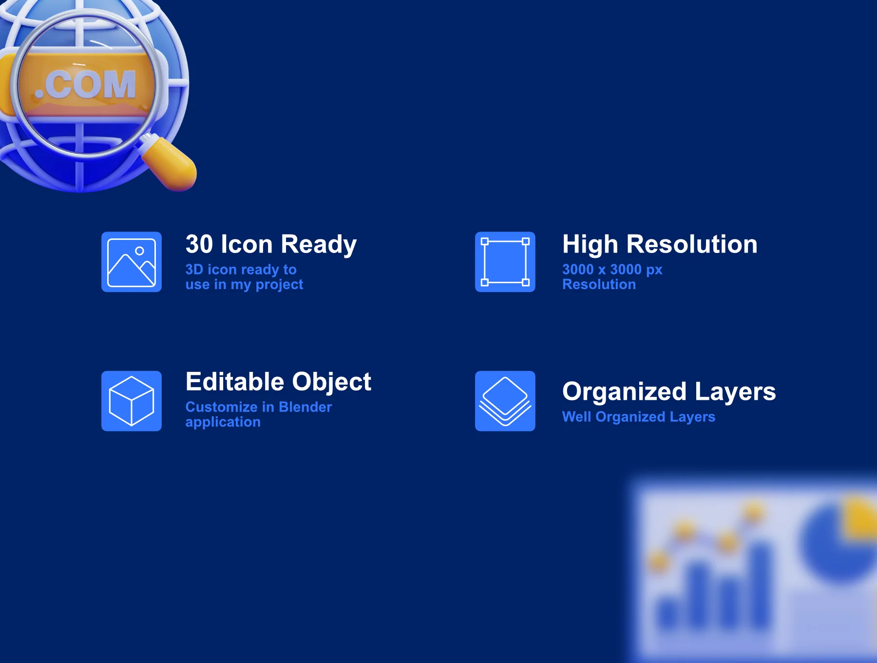 Website 3D Icons Packs 2