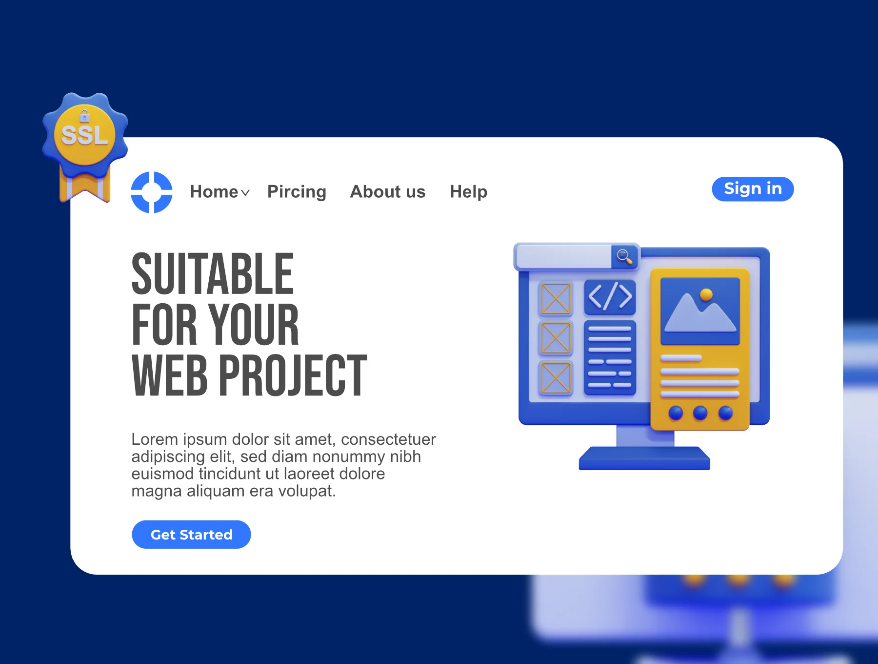 Website 3D Icons Packs 7