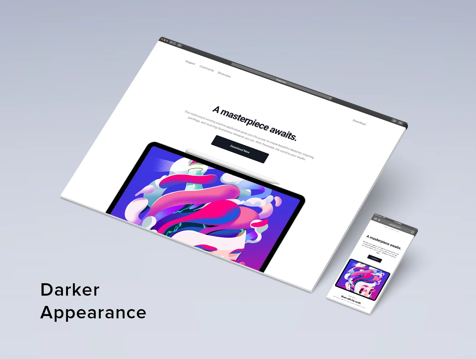 Website Browser Mockup 3