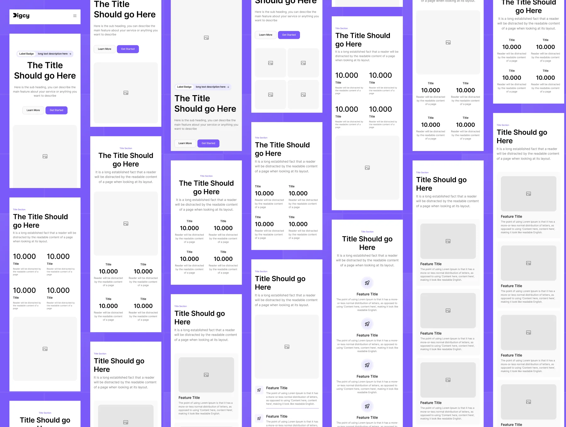 Website Builder Sections UI Kit +200 Sections 5