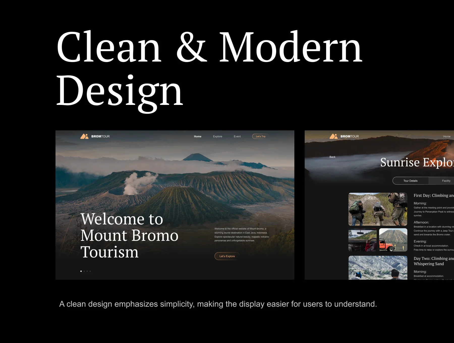 Website for Tourist Destination 4