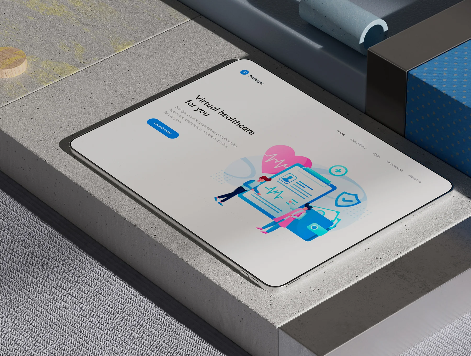 Website Presentation Mockup 4