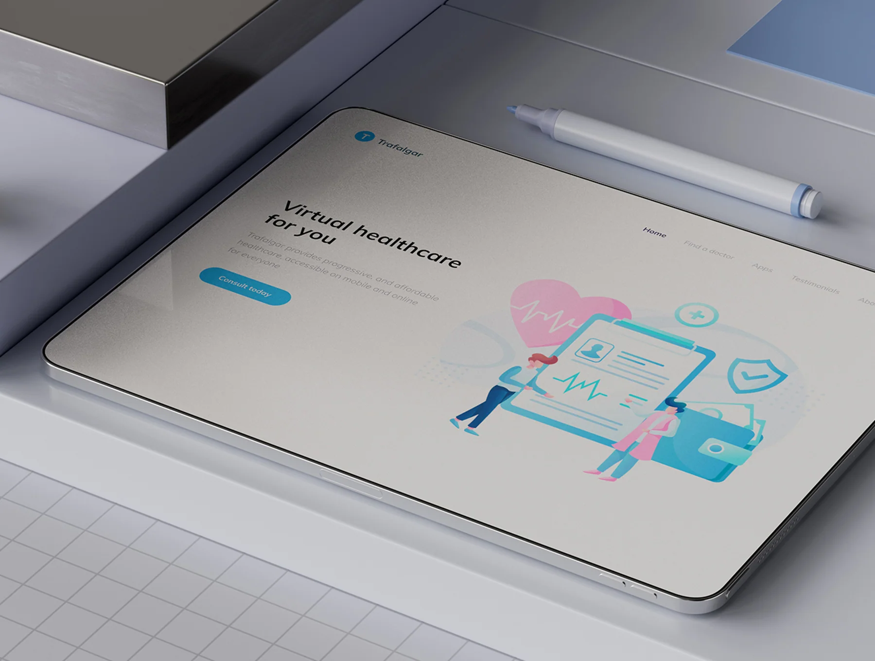 Website Presentation Promo Mockup