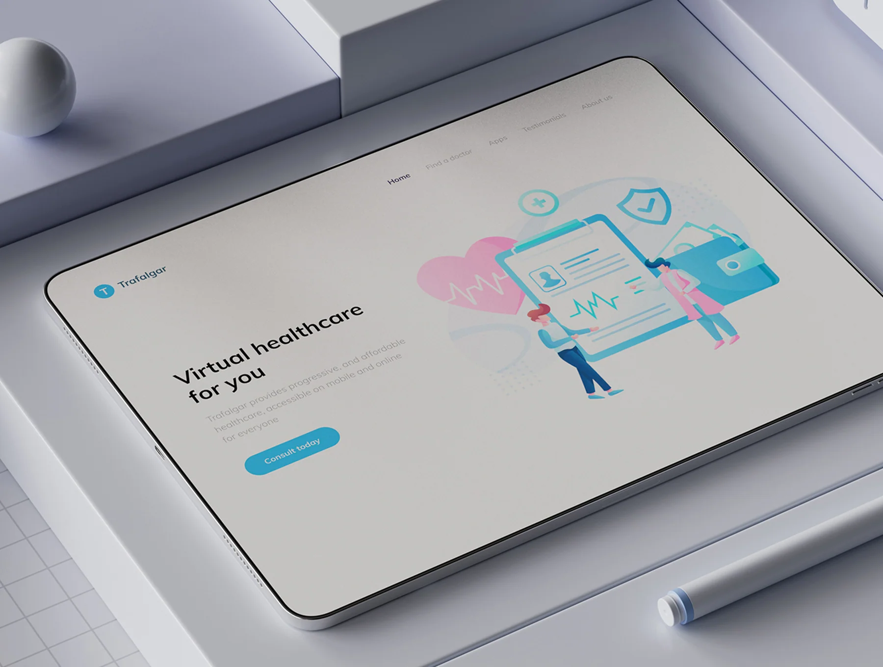 Website Presentation Promo Mockup 3