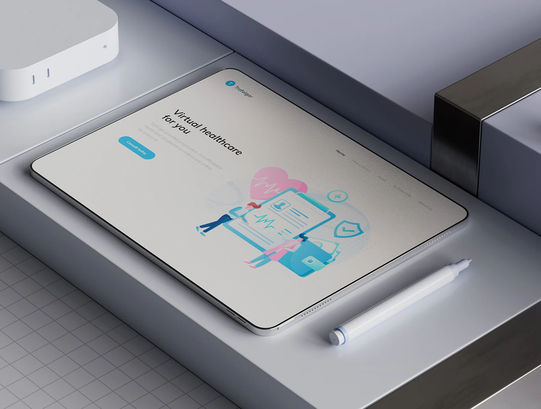 Website Presentation Promo Mockup 4
