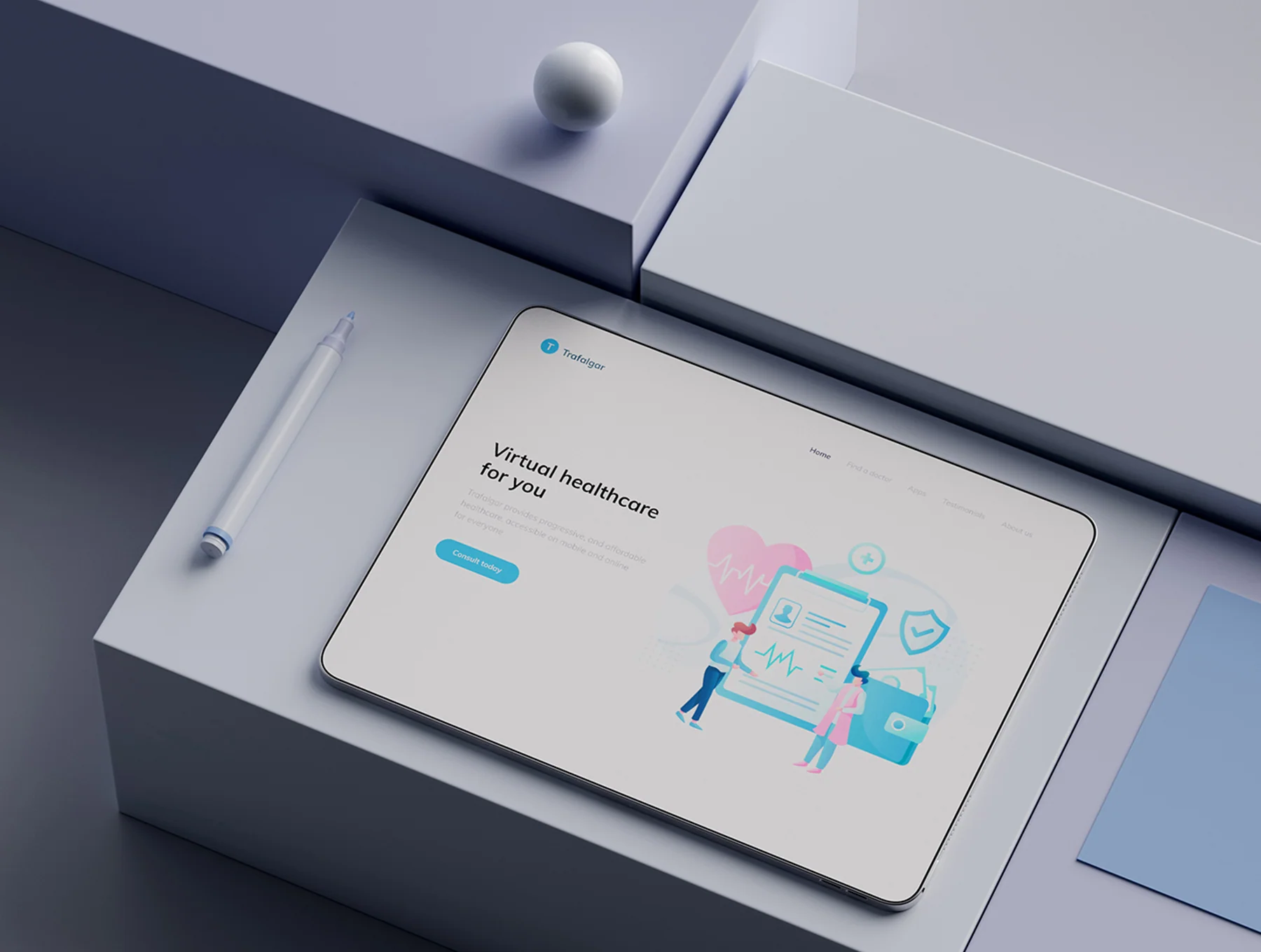 Website Presentation Promo Mockup 5