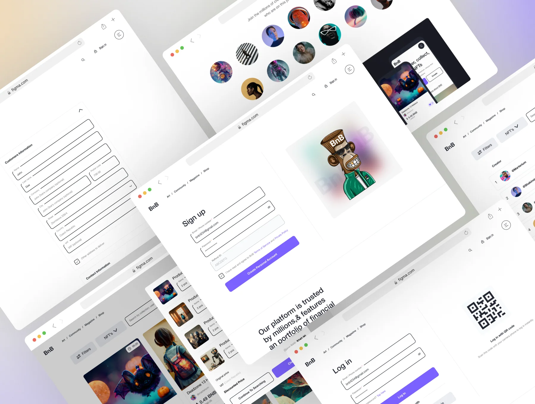 Website UI KIT (NFT Marketplace) 10