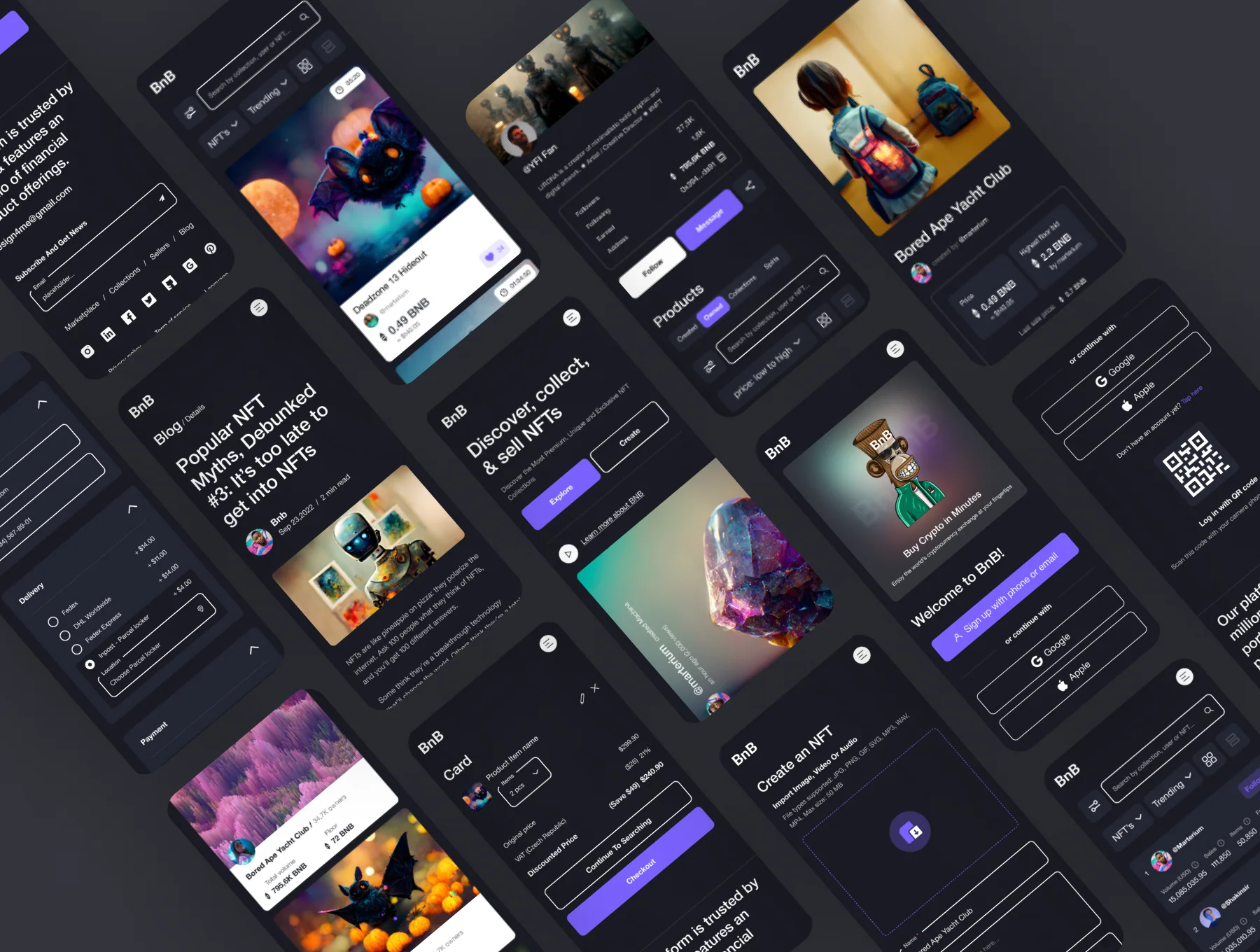 Website UI KIT (NFT Marketplace) 11