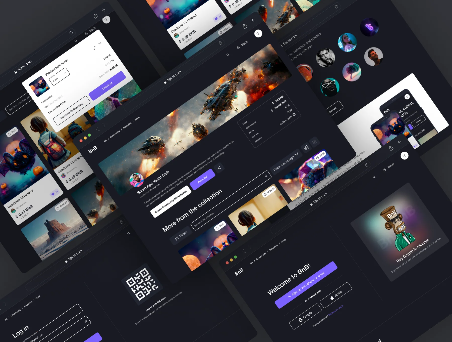 Website UI KIT (NFT Marketplace) 5