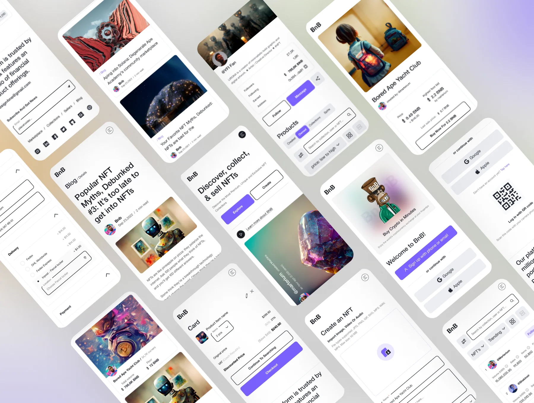 Website UI KIT (NFT Marketplace) 7