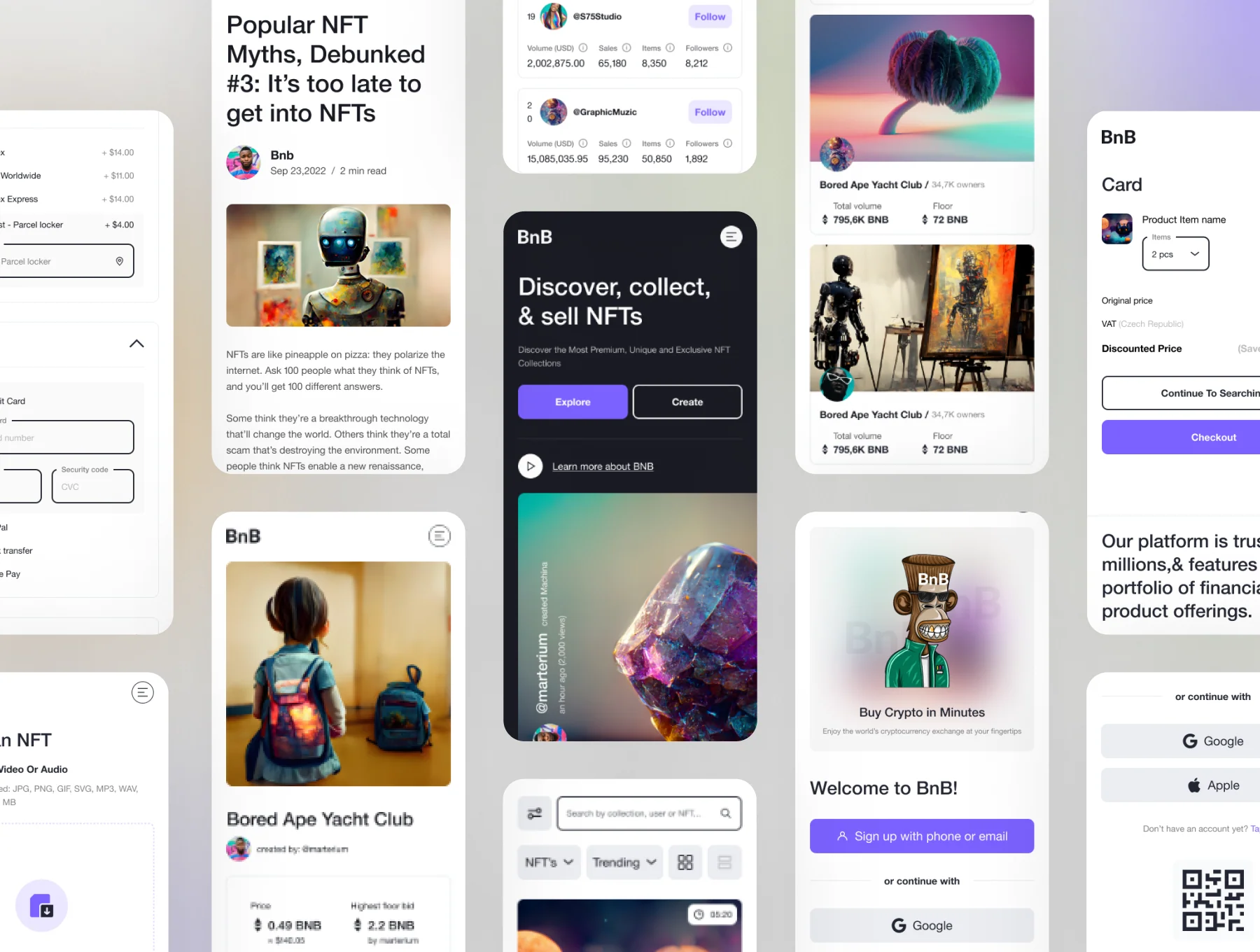 Website UI KIT (NFT Marketplace) 8