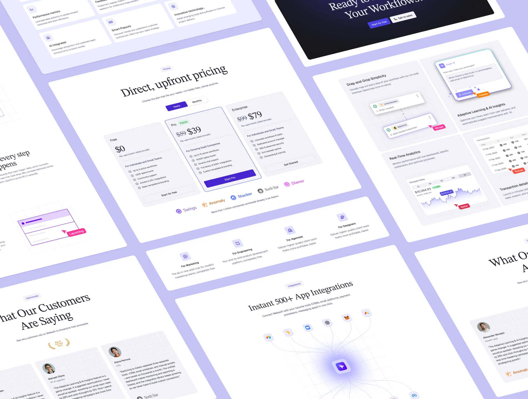 Websoft - SaaS Startup Template (Framer & Figma) 3