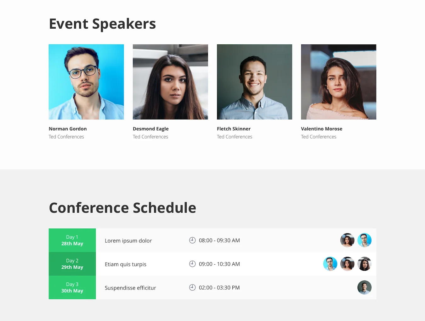 Webvent Conference Template 2