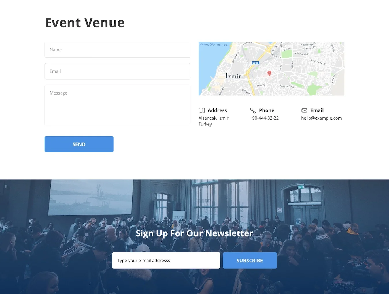 Webvent Conference Template 4