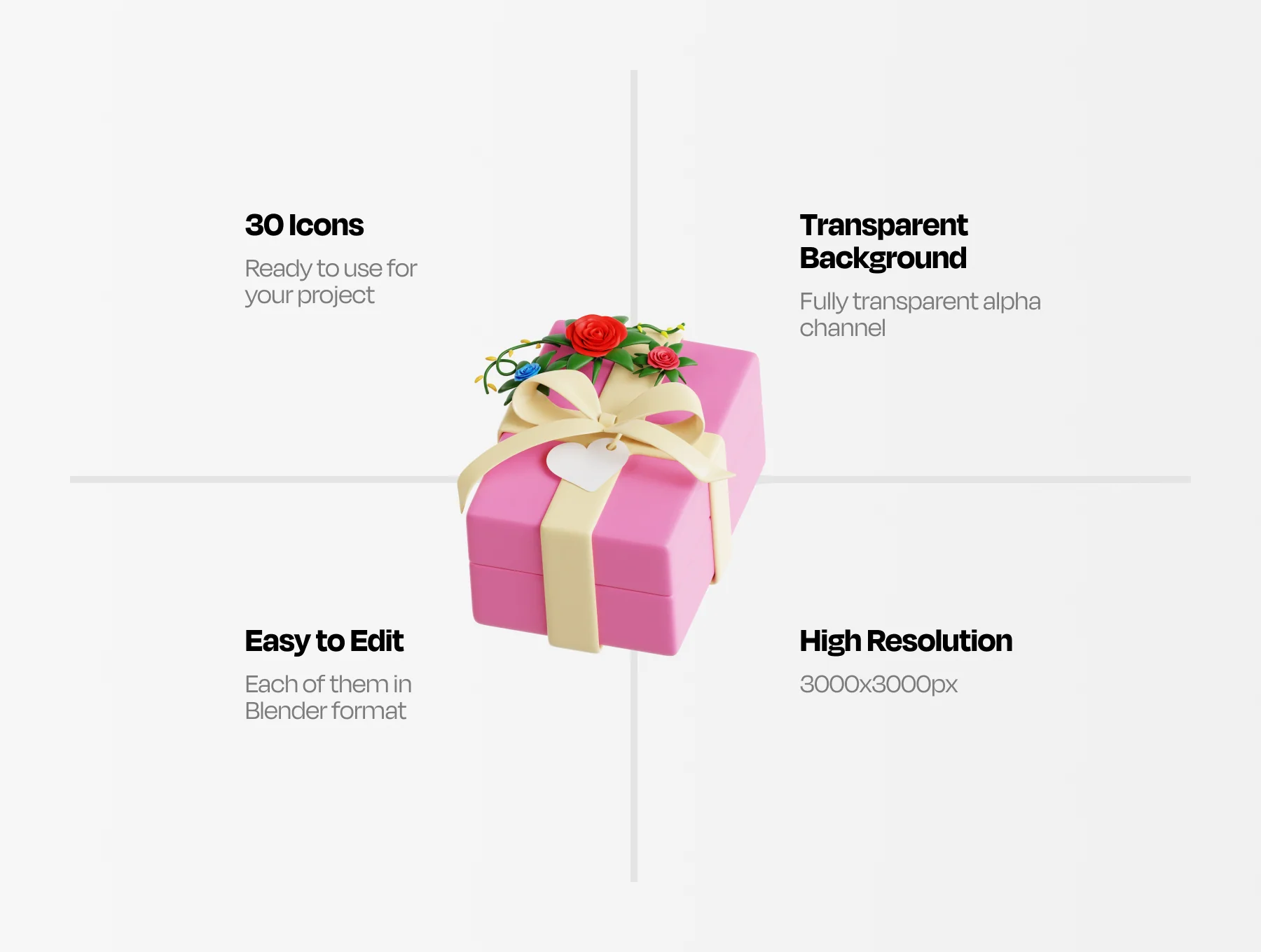 Wedding 3D Illustration 2